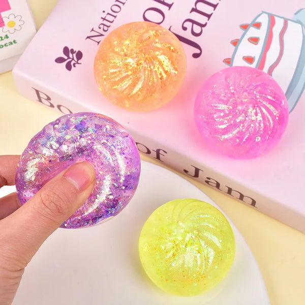 Glitter Dumpling Stress Squeezer