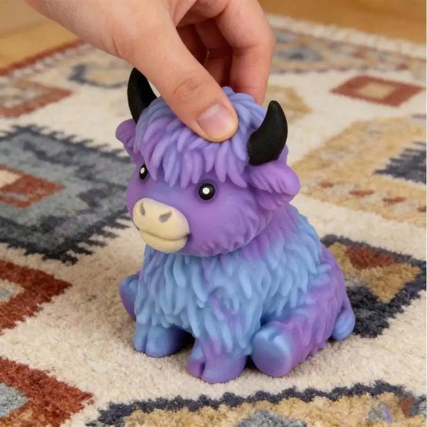 Highland Cow Squishy Friend