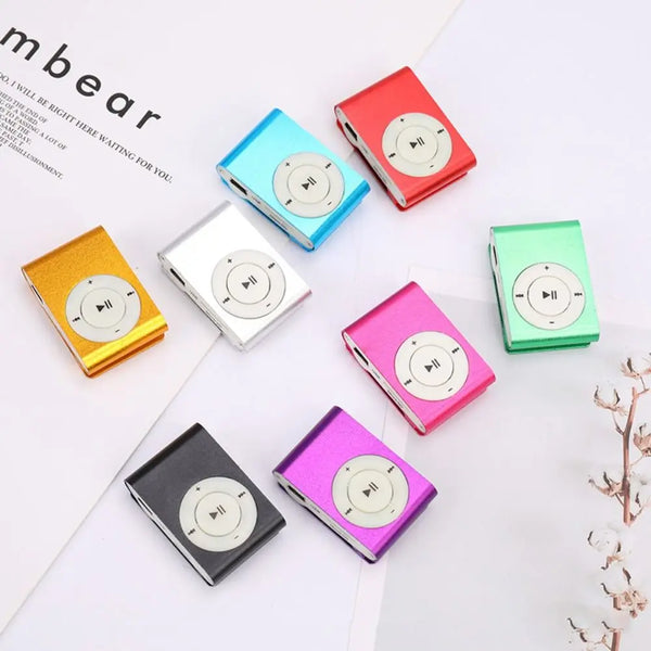 Vibrant Clip-On Music Player