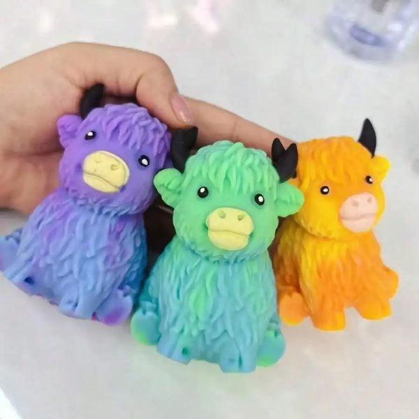 Highland Cow Squishy Friend