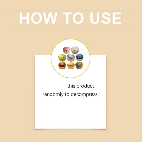Squishy Glitter Stress Ball